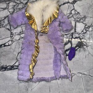 Jem Glitter 'n Gold Fashion "Purple Haze" Clothing Set Jacket Hasbro